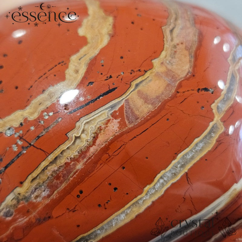 Red Jasper Skull