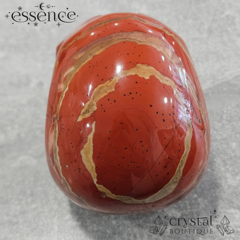 Red Jasper Skull