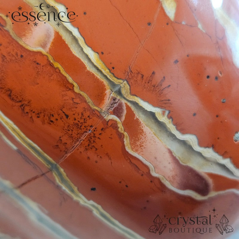 Red Jasper Skull