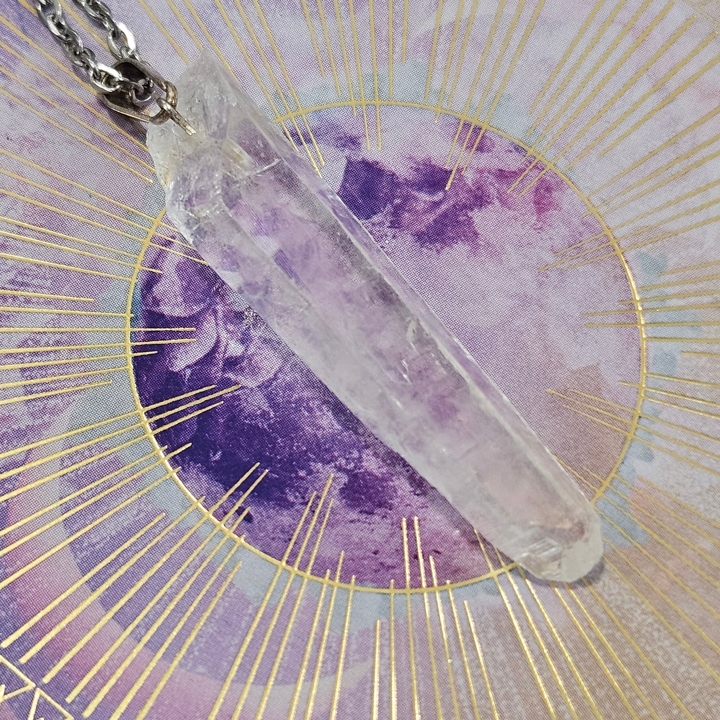 Brazilian Clear Quartz Pendant