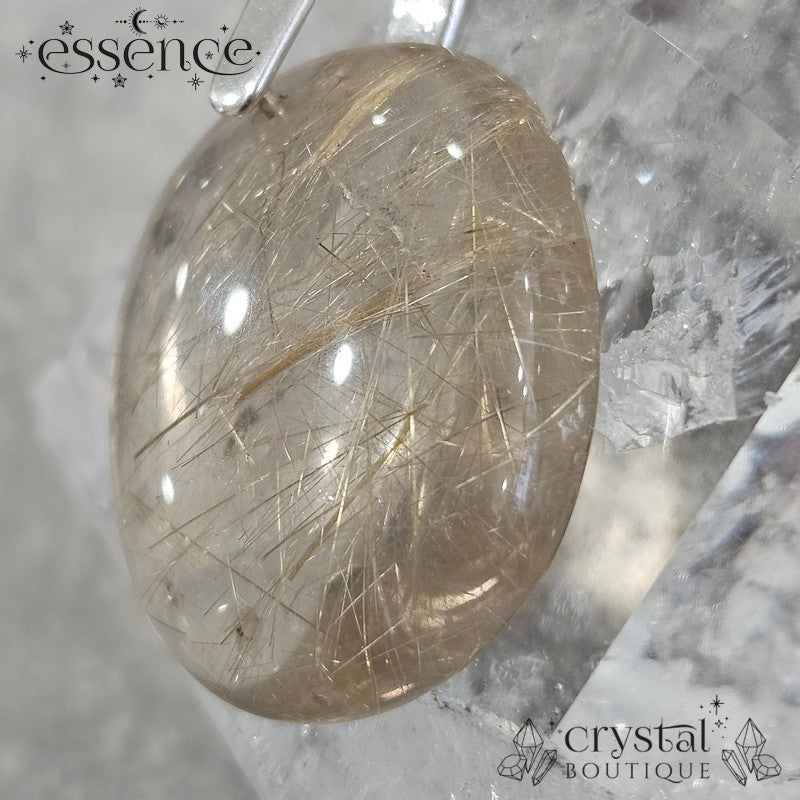Golden Rutilated Quartz Pendant