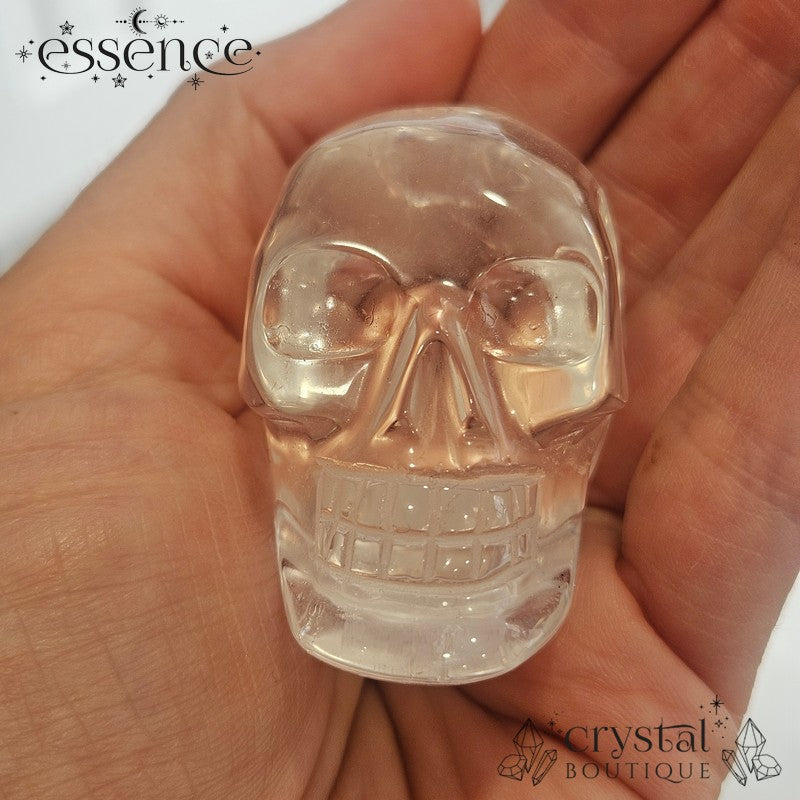 Clear Quartz Skull