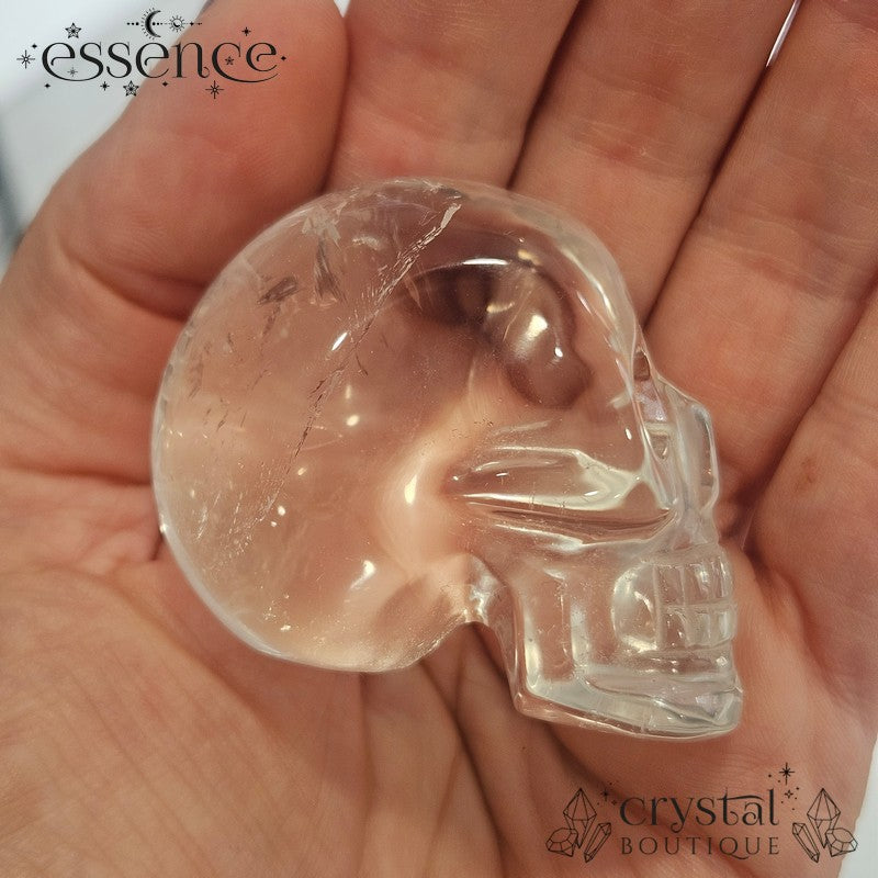 Clear Quartz Skull