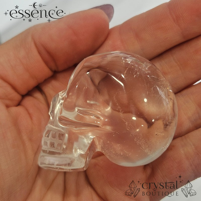Clear Quartz Skull