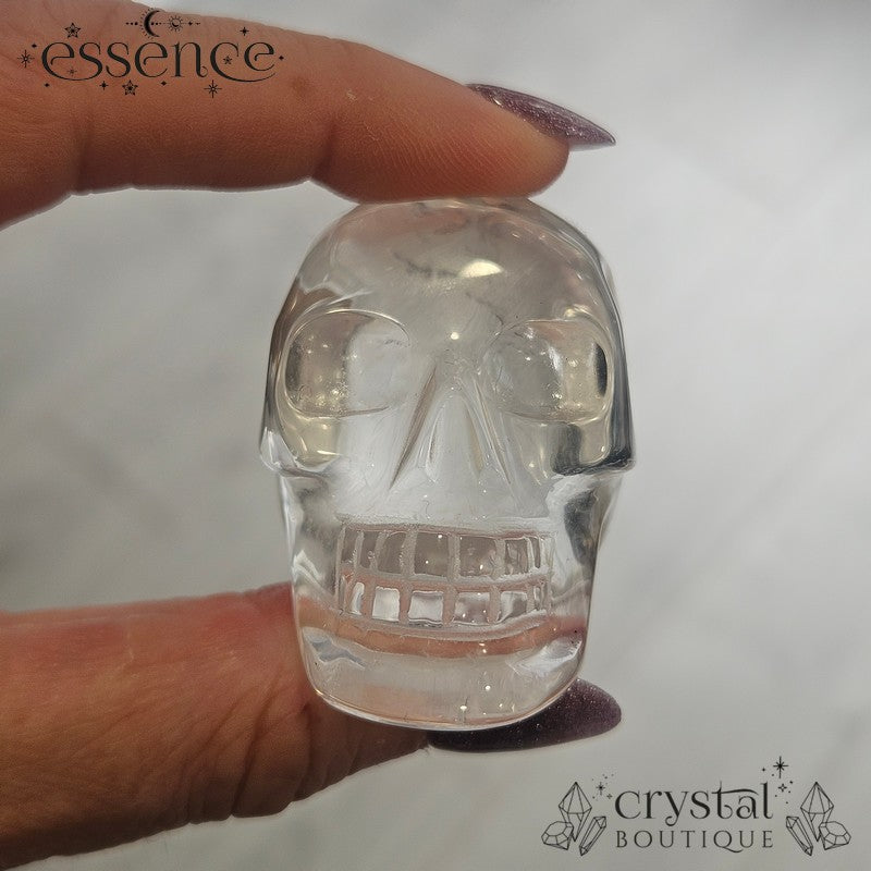 Clear Quartz Skull