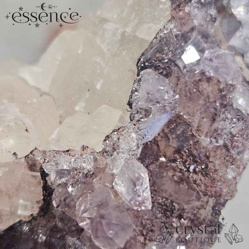 Amethyst & Calcite Cluster