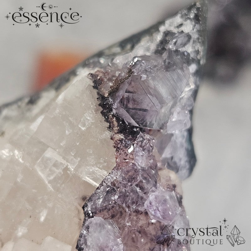 Amethyst & Calcite Cluster