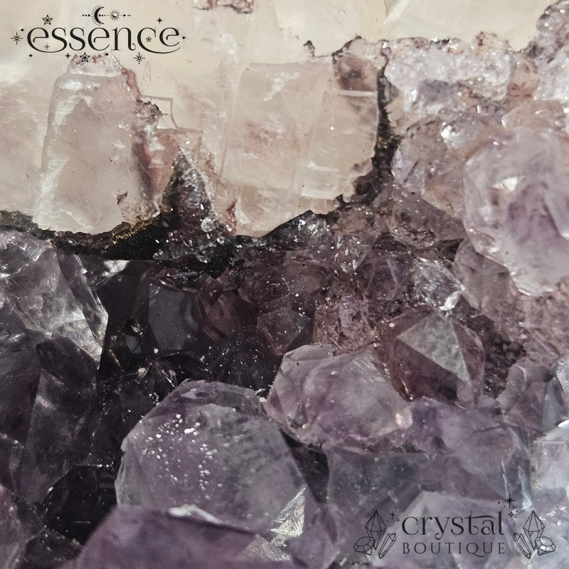 Amethyst & Calcite Cluster