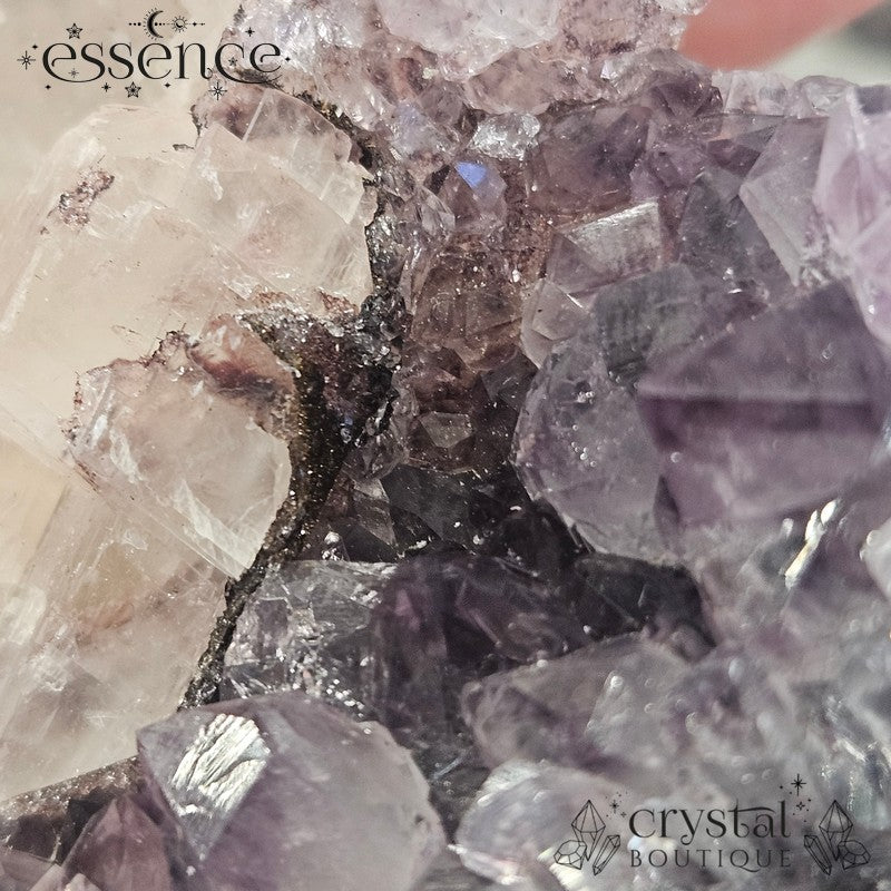 Amethyst & Calcite Cluster