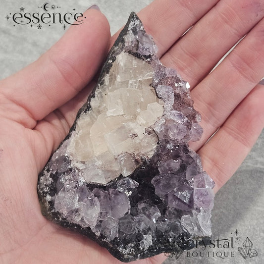 Amethyst & Calcite Cluster