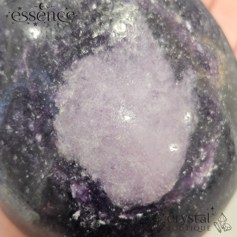 Lepidolite Skull