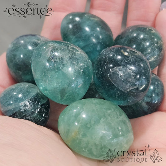 Green Fluorite Tumbled Stone