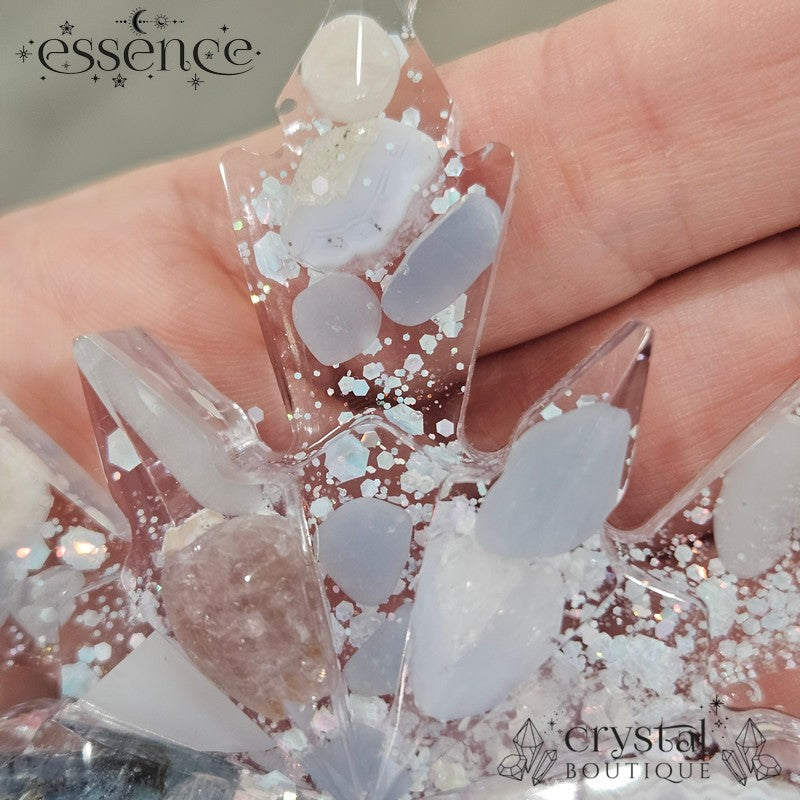 Crystal Resin Snowflake Decoration
