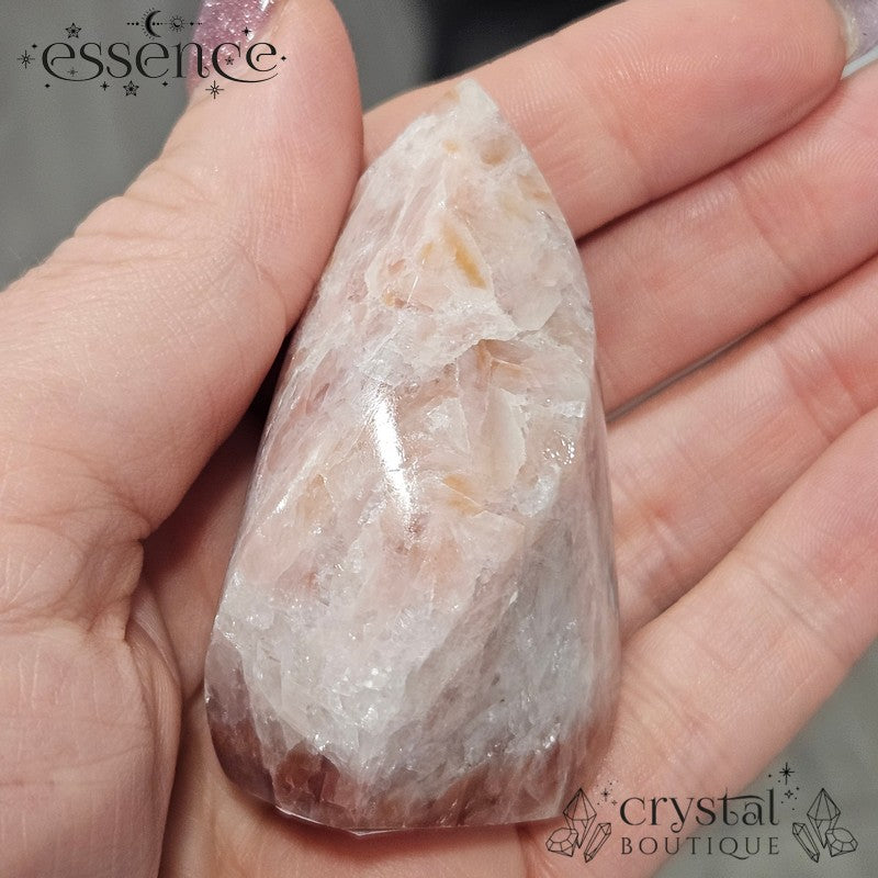 Pink Calcite Flame