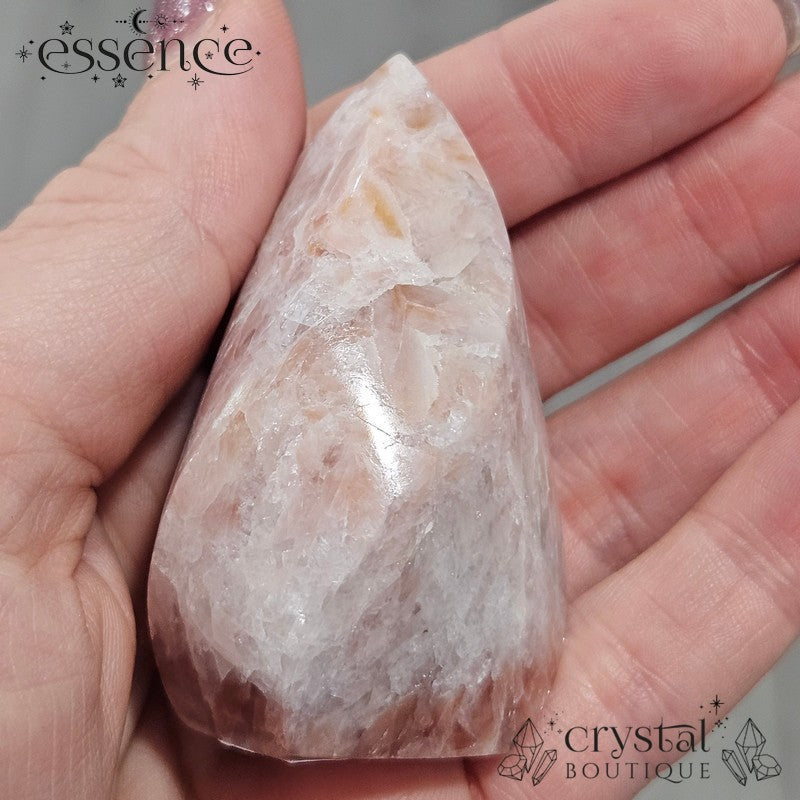 Pink Calcite Flame