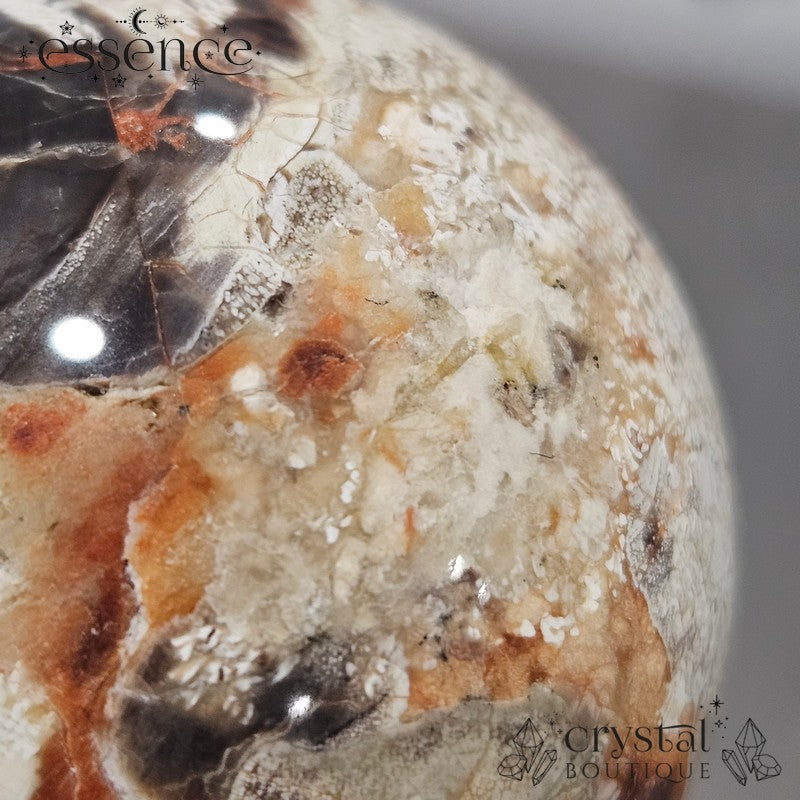 Money Agate Sphere