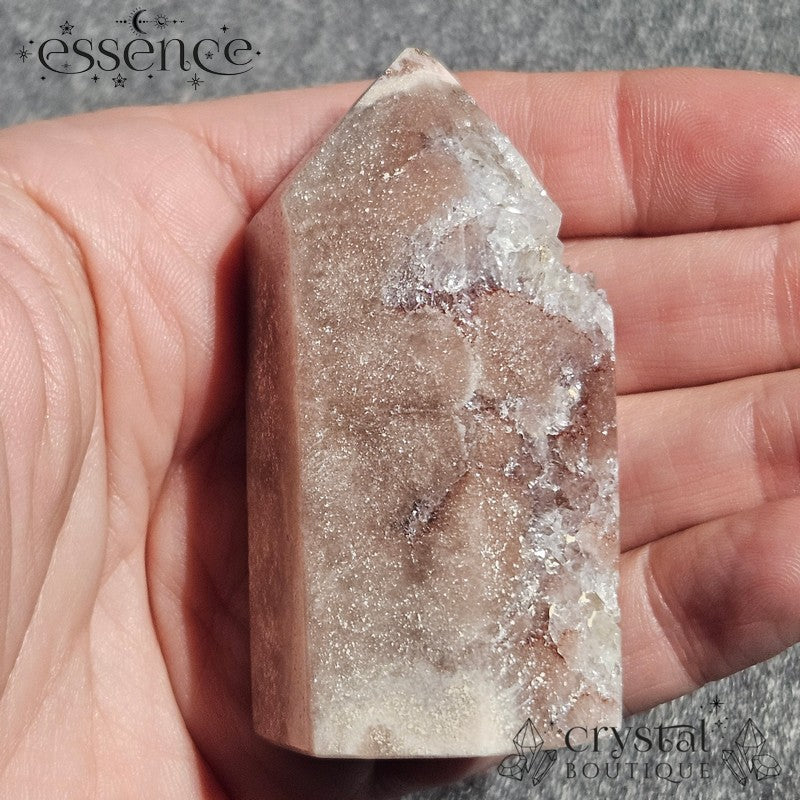 Pink Amethyst Tower - Gentle strength & Calm