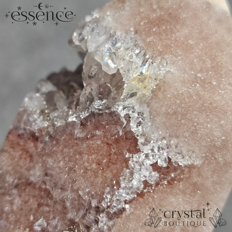 Pink Amethyst Tower - Gentle strength & Calm