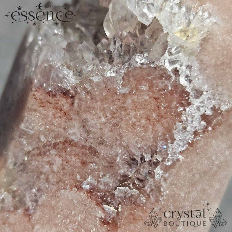 Pink Amethyst Tower - Gentle strength & Calm