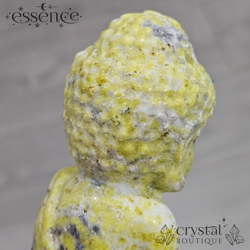 Yellow Serpentine Buddha