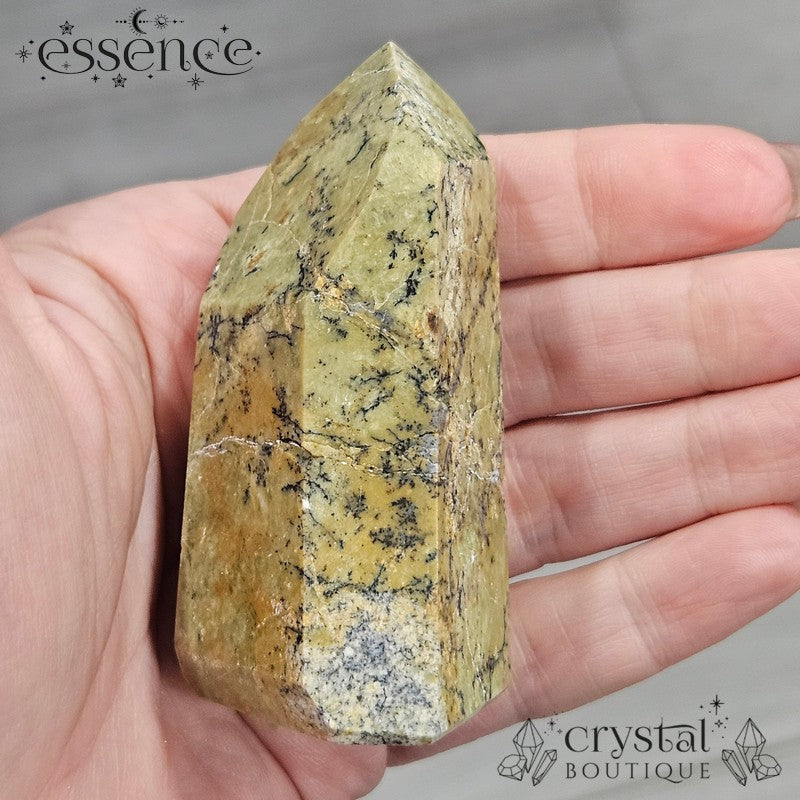 Limone Dendritic Jasper Tower