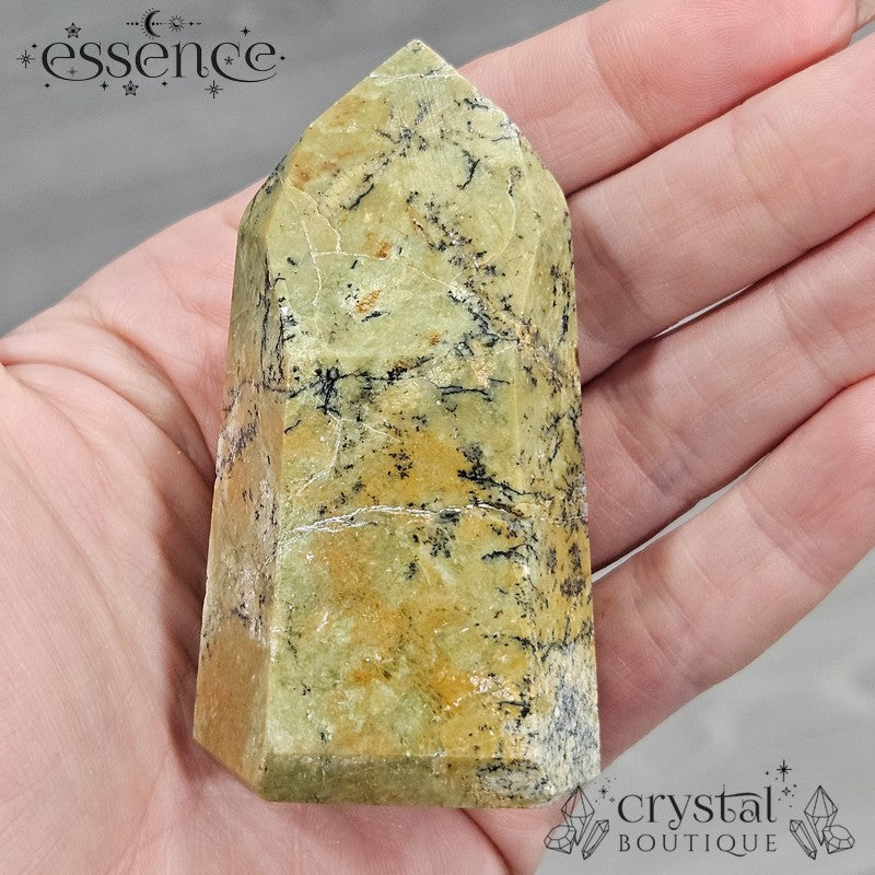 Limone Dendritic Jasper Tower