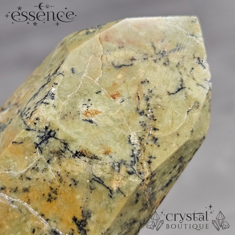 Limone Dendritic Jasper Tower