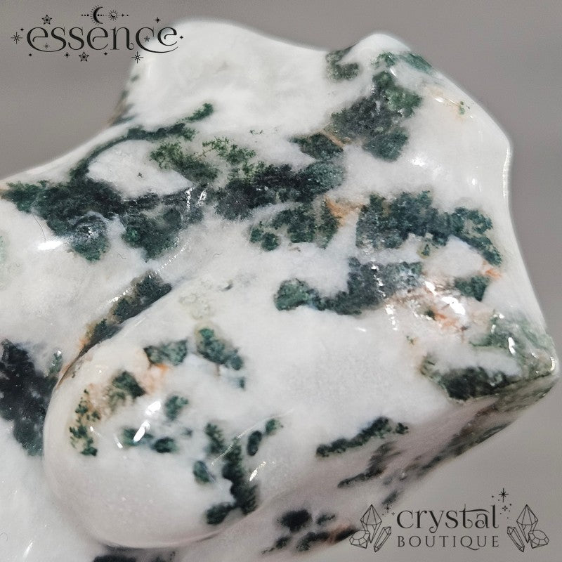 Moss Agate Goddess Torsos