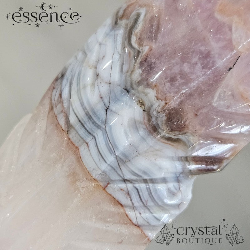 Amethyst Crazy Lace Agate Feathers