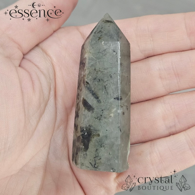 Prehnite With Epidote Towers