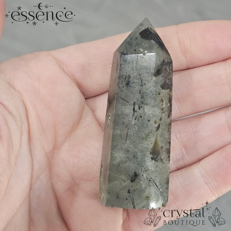 Prehnite With Epidote Towers