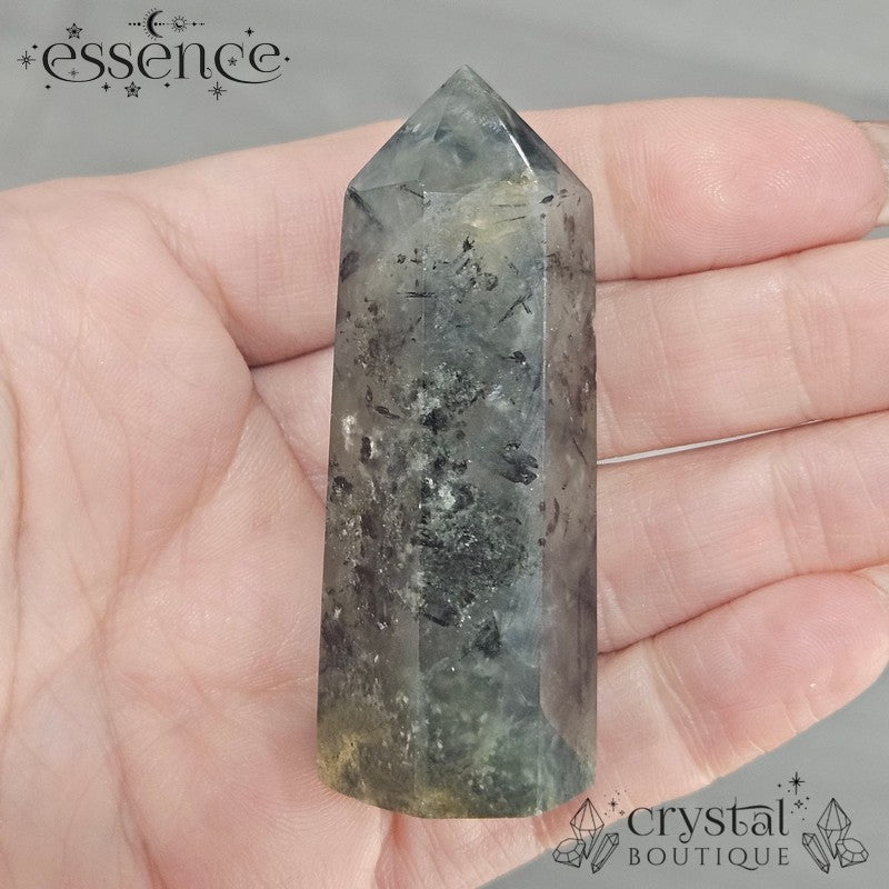 Prehnite With Epidote Towers