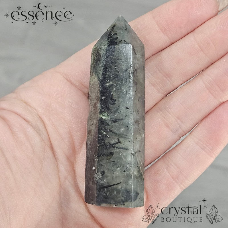 Prehnite With Epidote Towers