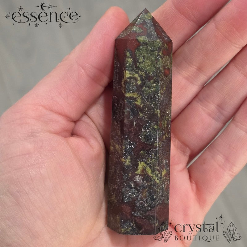 Dragon Blood Jasper Towers