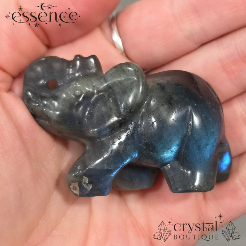 Labradorite Elephants
