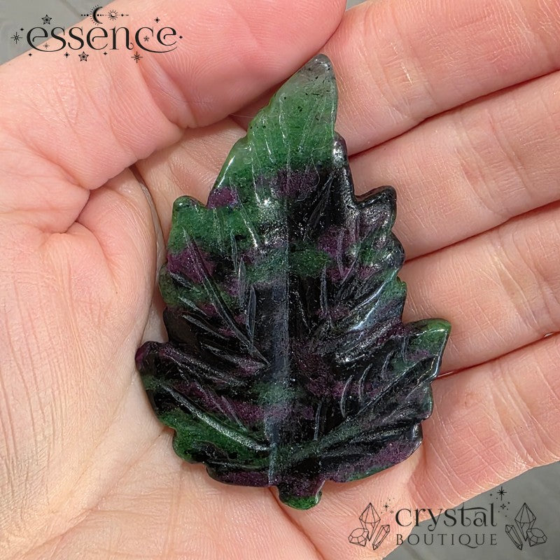 Ruby Zoisite Leaves