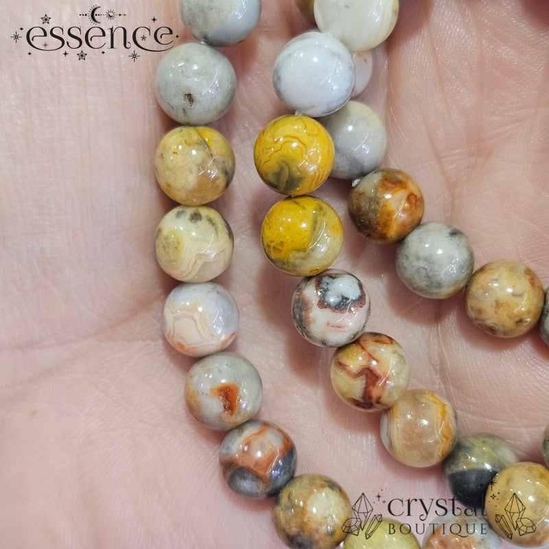 Crazy Lace Agate Bracelet