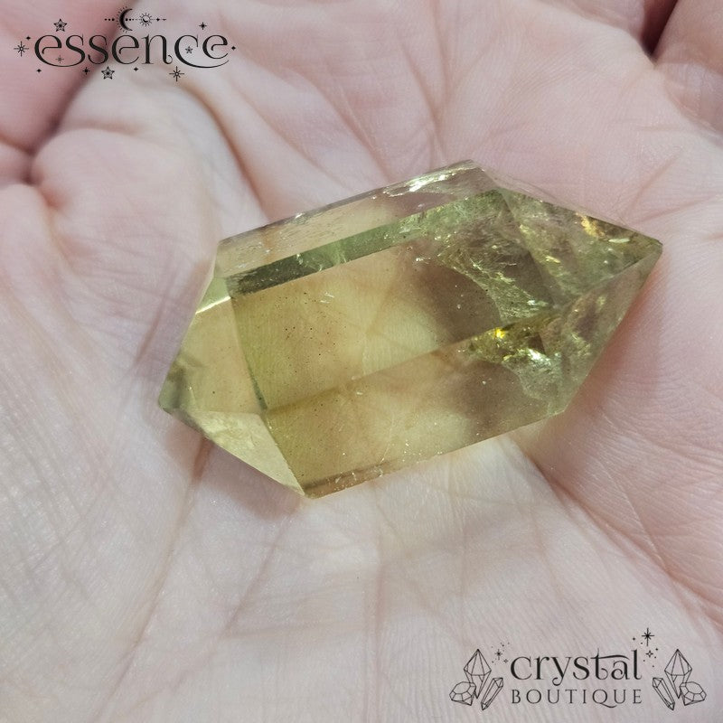 Lemon Quartz Double Terminated Points