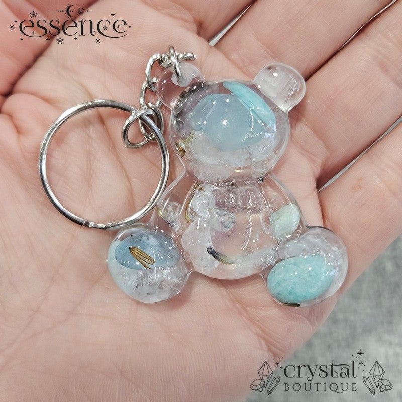 Ocean Energy Resin Teddy Keyring/ Charm