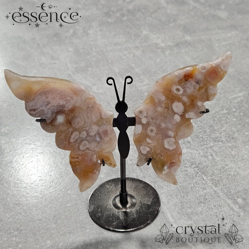 Crystal Butterfly Wings on Stand