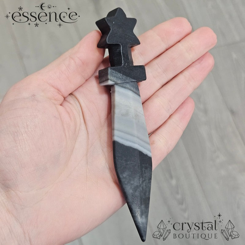 Tai Chi Jasper Star Daggers
