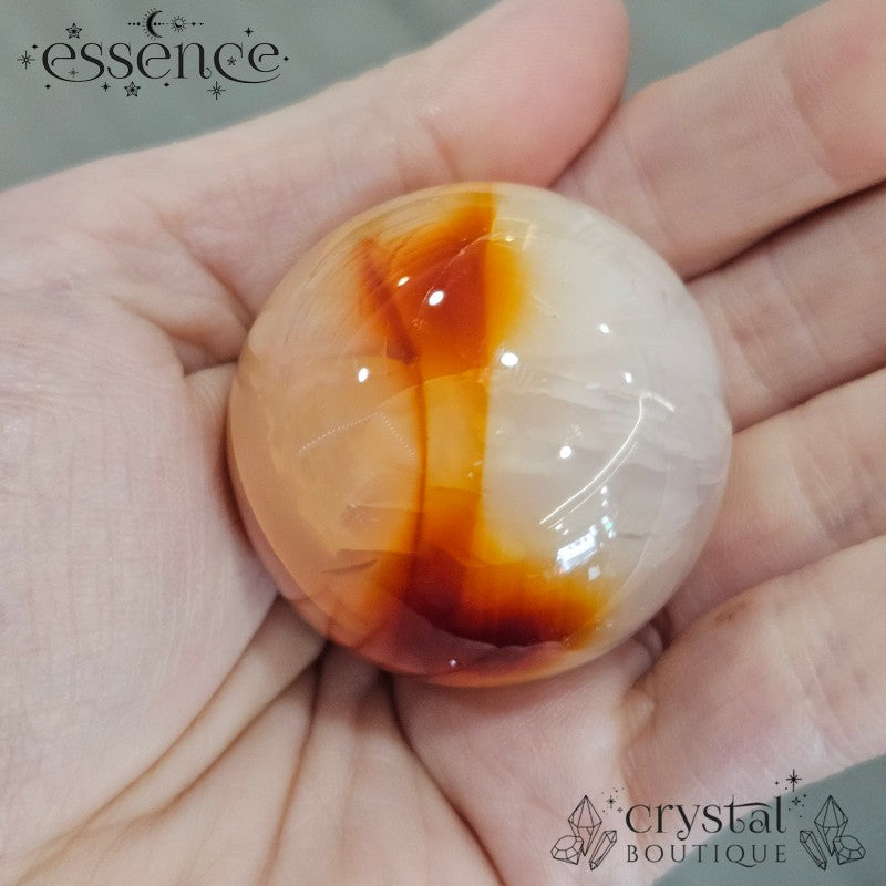 Carnelian Agate Spheres