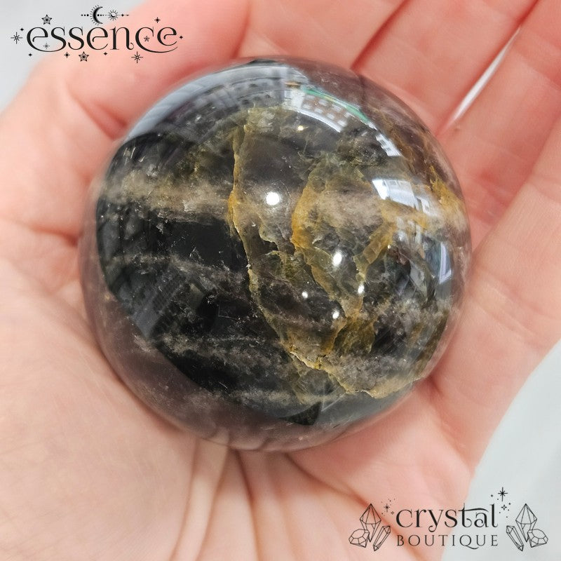 Black Moonstone Sphere