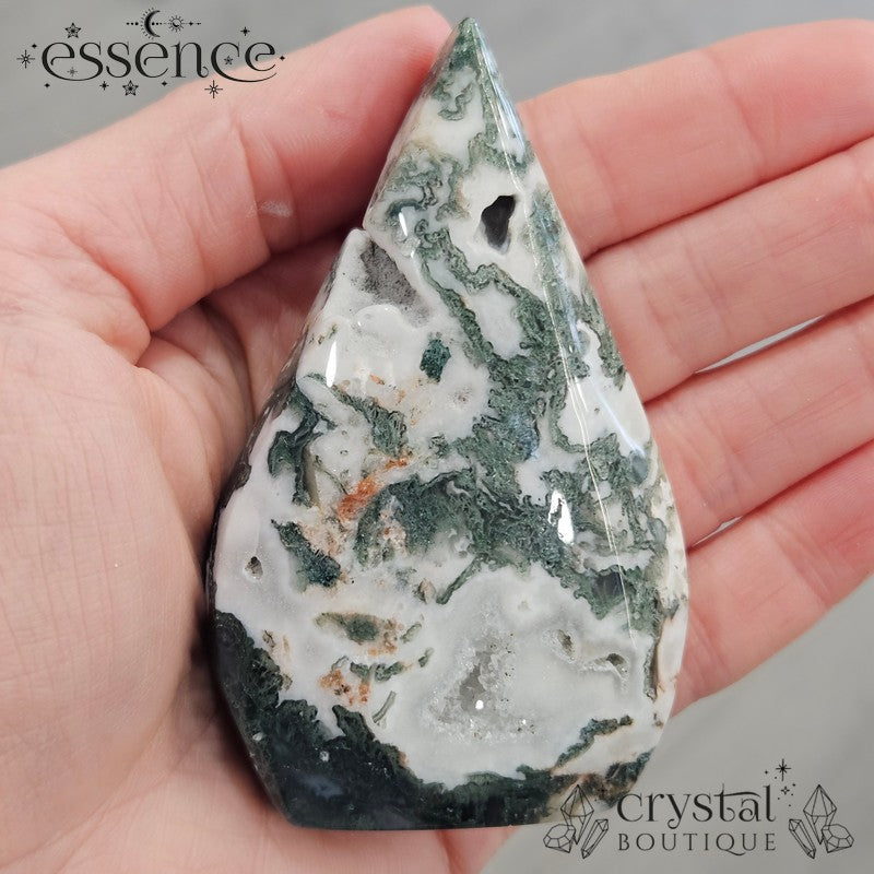 Moss Agate Freeforms