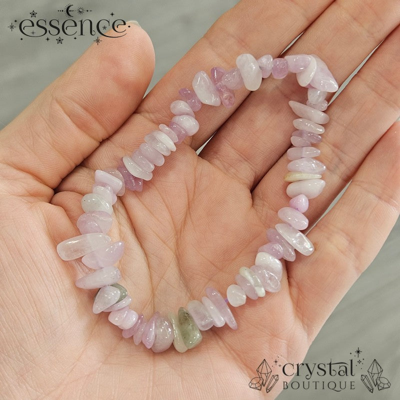 Kunzite Chip Bracelets