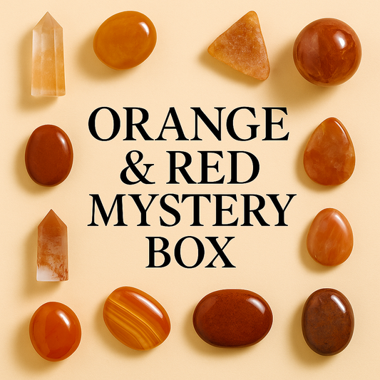 Orange Red Freedom & Transformation Box -  Change • Courage • Motivation