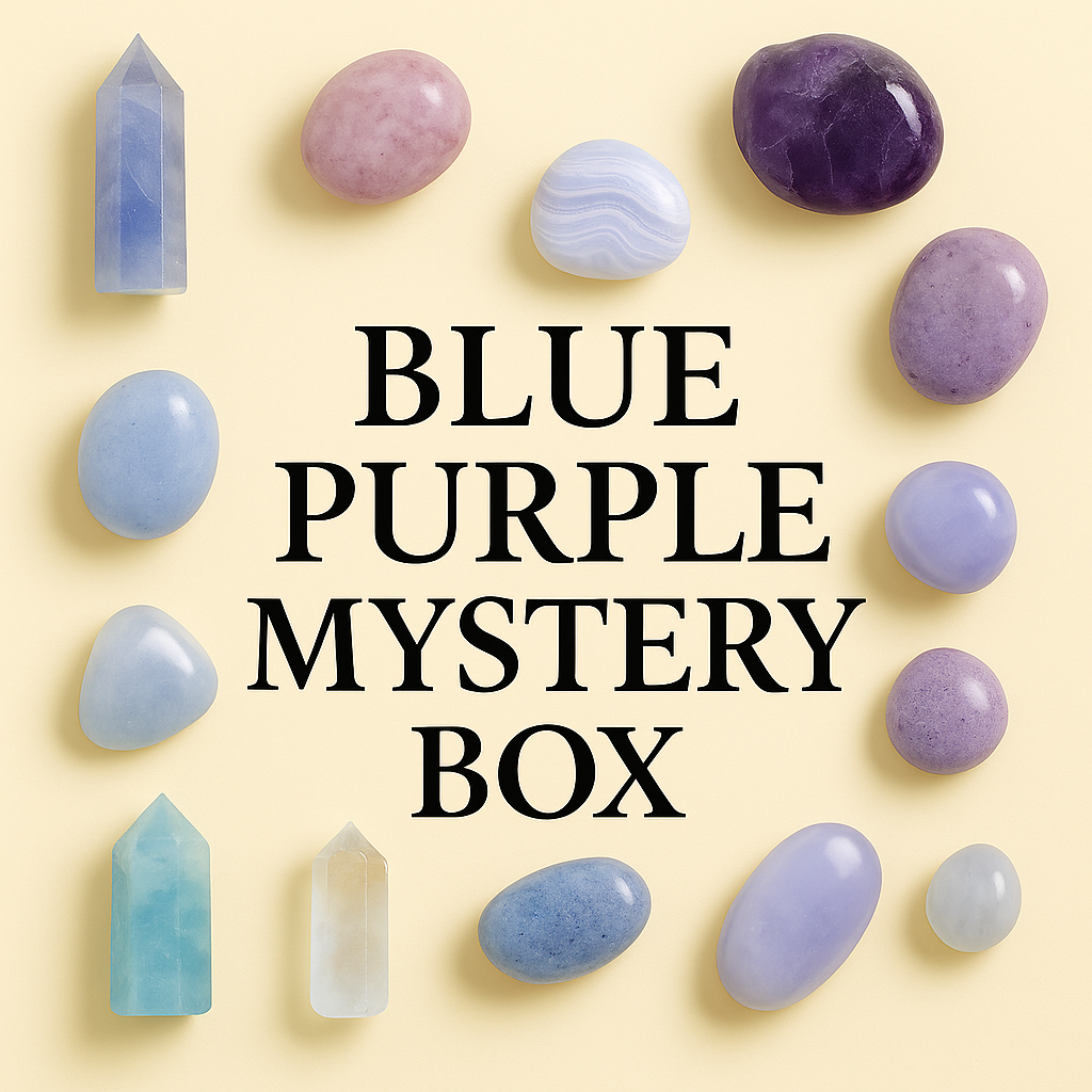 Blue Purple Creativity & Intuition Box  - Expression • Growth • Inspiration