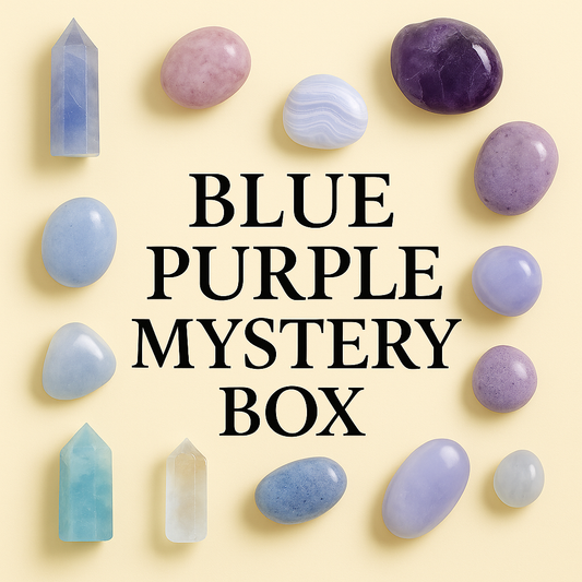 Blue Purple Creativity & Intuition Box  - Expression • Growth • Inspiration
