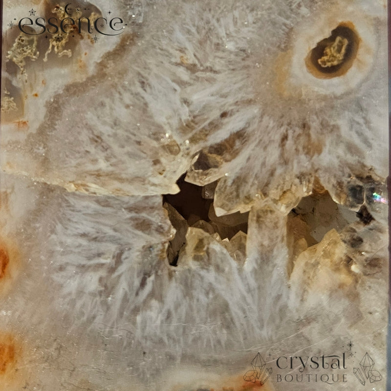 Moss Agate Tower 🌿 Crystal Cavern | 243g