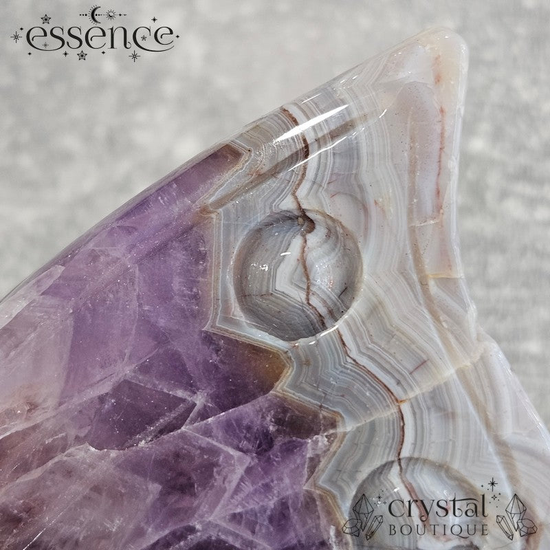 Amethyst & Crazy Lace Agate Fairy | 592g